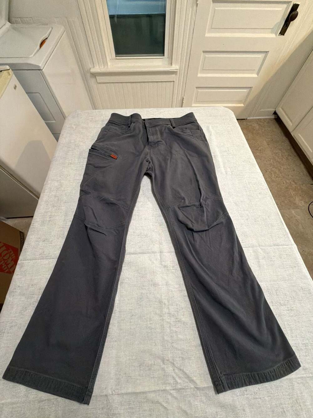 Brunt The Torra Work Pant Charcoal Gray Size 36x30